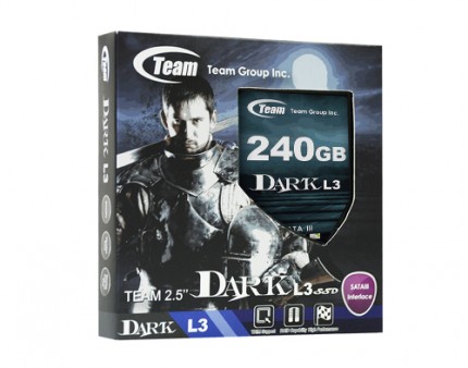 PHISON「PS3108-S8」コントローラ搭載のSATA3.0 SSD、Team「Dark L3 SSD」シリーズ