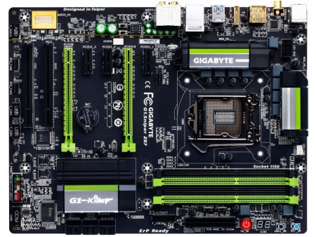 CFD、Intel Z87チップ採用のゲーミングマザーボード、GIGABYTE「G1.Sniper Z87」近日発売