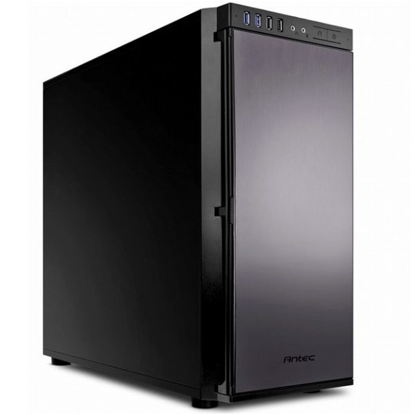 Antec、開閉式フロントドア搭載のエントリー向け静音ミドルタワー「P100」
