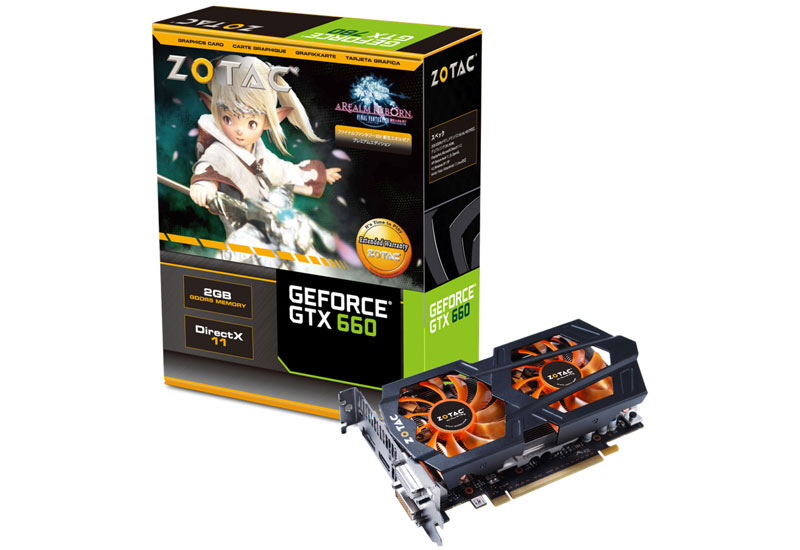 ZOTAC GeForce GTX 660 DUAL SILENCER FF14