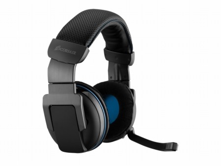 大口径50mmドライバユニット搭載のワイヤレスヘッドセット、CORSAIR「Vengeance 2100」