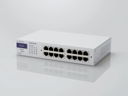 環境温度50℃対応の法人向けギガビットハブ、エレコム「EHB-UG2A」シリーズ
