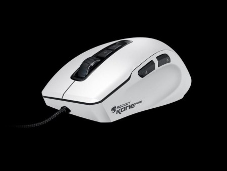 ROCCATのゲーミングマウスに新色。5番目の「Kone Pure」はXmasにピッタリな“Phantom White”