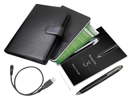 手書きメモをiPhoneやiPadに表示できるデジタルボールペン、「Livescribe 3 smartpen」