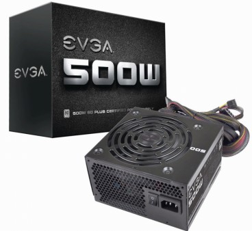 EVGA、コストパフォーマンスを重視した80PLUS電源「EVGA 500W/430W」2種