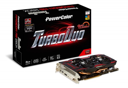 高冷却デュアルファンクーラー標準のRadeon R9 280X、PowerColor「TurboDuo R9 280X OC」