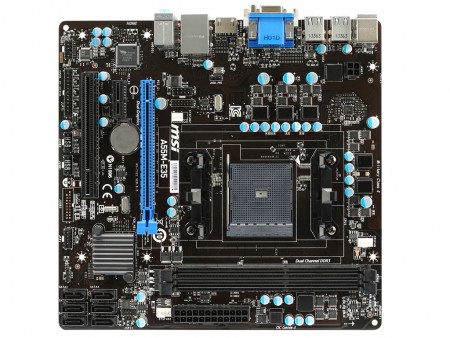 AMD A55チップ搭載MicroATXマザーボード MSI「A55M-E35」発売