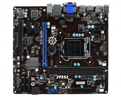 「ミリタリークラス4」準拠のIntel H87チップ採用MicroATXマザーボード、MSI「H87M-E35」