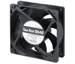 山洋電気、消費電力を約72％低減させた省電力120mm角×38mm厚ファン｢San Ace 120AD｣