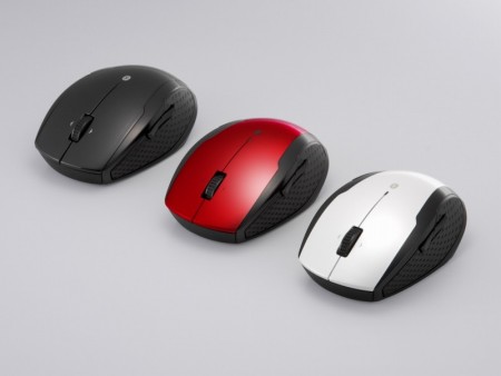 タブレット操作に最適なBlueLED搭載の小型Bluetoothマウス、バッファロー「BSMBB17」シリーズ