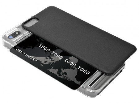iPhone 5/5s対応の超薄型ICカードケース、リンクス「iPhone back cover + IC」3色発売