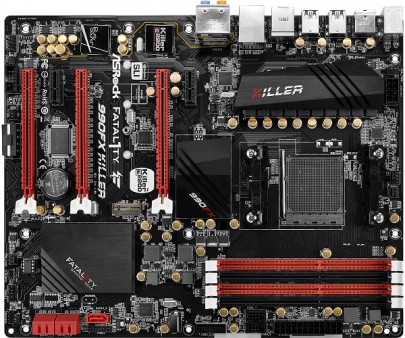 ASRock、M.2ソケットとKiller NIC標準のSocket AM3+マザー「Fatal1ty 990FX Killer」など2種