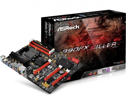 ASRock、M.2ソケットとKiller NIC標準のSocket AM3+マザー「Fatal1ty 990FX Killer」など2種