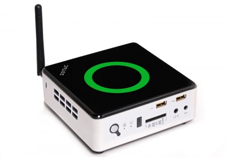 アスク、“Kabini”ことA4-5000搭載の超小型PC、ZOTAC「ZBOX nano AQ01」シリーズ発売