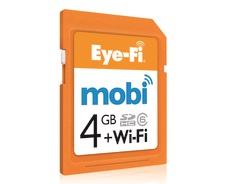アイファイジャパン、実売3,000円の無線LAN内蔵SDカード「Eye-Fi Mobi 4GB」発売