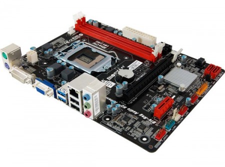 奥行170mmのコンパクトなMicroATXマザーボード、BIOSTAR「H81MDC」