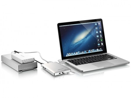 USBもeSATAもFireWireも丸ごと接続。AkitioのThunderboltドック「Thunder Dock」が発売開始