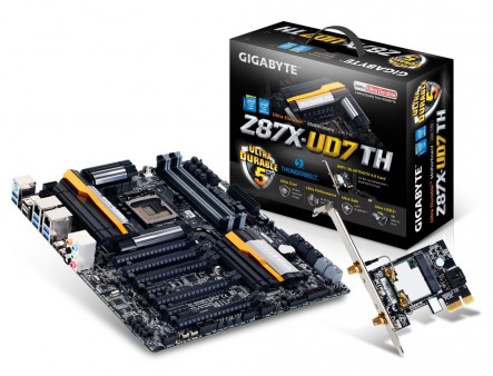 GIGABYTE、Thunderbolt 2×2のハイエンドマザー「GA-Z87X-UD7-TH」など3種発売