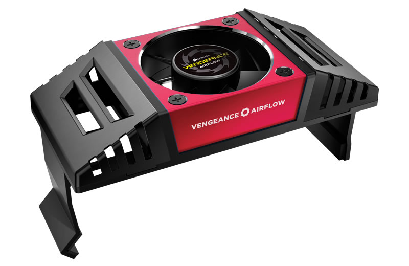 メモリを強力に冷却する専用クーラー「Vengeance Airflow」