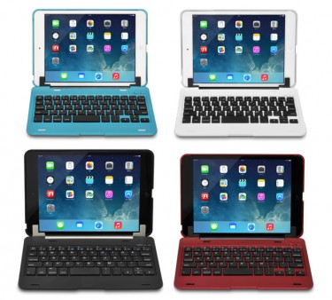 JTT、”ほとんどノートPC”が特徴のiPad mini用ワイヤレスキーボード「Bookey Cover 2」