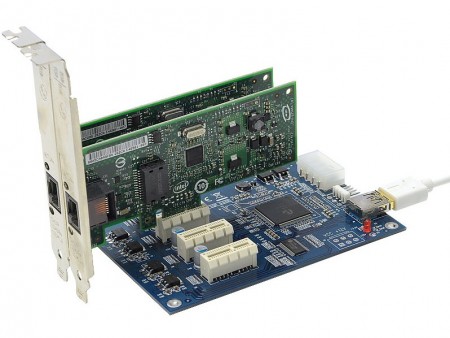 ProjectM、PCI-Express(x1)を4本に拡張する変換ボード「PM-PCIE1T4」