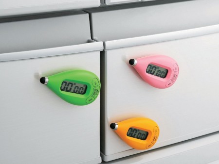 スマホのレシピチェックに。キッチンタイマー付きの防滴タッチペン「KTG-TPK01」エレコムから