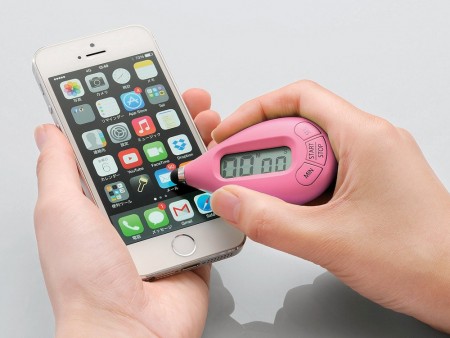 スマホのレシピチェックに。キッチンタイマー付きの防滴タッチペン「KTG-TPK01」エレコムから