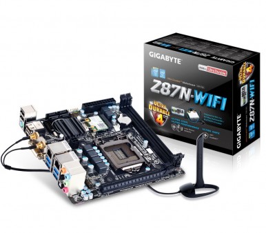 UD4 Plus準拠のZ87 Express搭載Mini-ITXマザーボード、GIGABYTE「GA-Z87N-WIFI REV2」