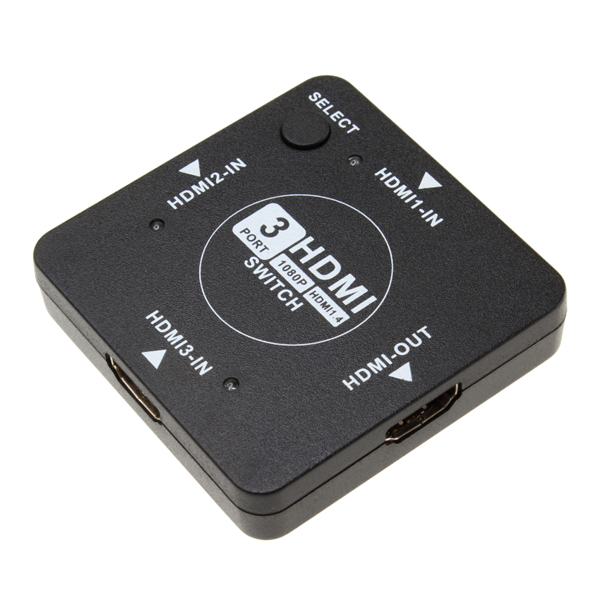 売価699円の3:1対応HDMI切替器、上海問屋「DN-10721」発売