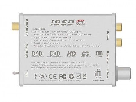 iFI-Audio、世界最小のDSD対応USB-DAC/ポータブルヘッドフォンアンプ「nano iDSD」発売