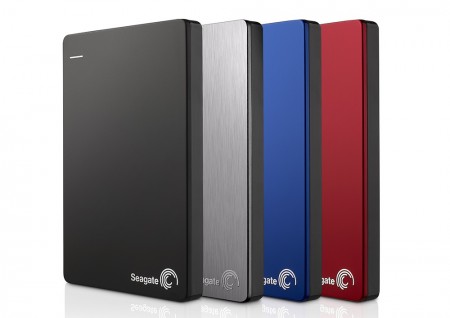 Seagate、世界最薄の2TBポータブルHDD「Backup Plus Slim」シリーズなど2種発表