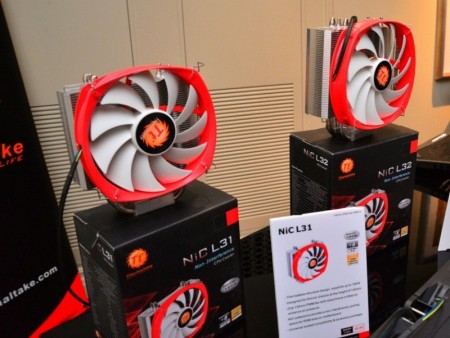 Thermaltake、干渉排除の薄型“ナローフィン”採用クーラー「NiC L31」「NiC L32」リリース