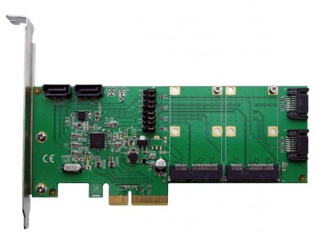 SATA/mSATAポートを自由に選択できるRAID拡張カード、エアリア「TTH LIMOUSINE」
