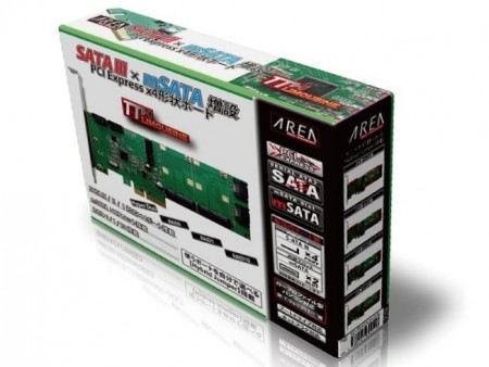 SATA/mSATAポートを自由に選択できるRAID拡張カード、エアリア「TTH LIMOUSINE」