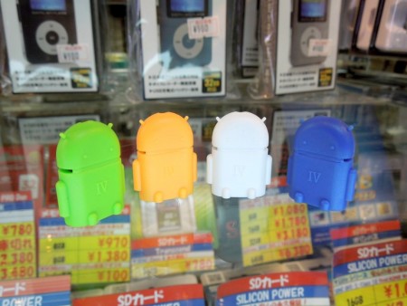 ドロイド君microUSB OTG アダプタ