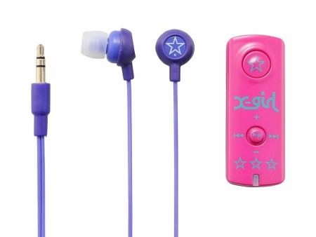 「X-girl」コラボのポップなBluetoothオーディオレシーバ、ロジテック「LBT-HP120XG」