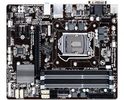 コスト重視のIntel B85チップ採用MicroATXマザー、GIGABYTE「GA-B85M-DS3H」