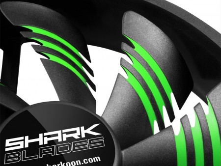 “サメの歯”でノイズを抑える120mm静音ファン、SHARKOON「SHARK Blades」リリース