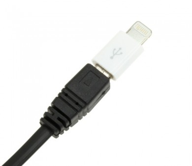 500円で買える最新iOS対応の「microUSB-Lightning 変換アダプタ」が上海問屋から