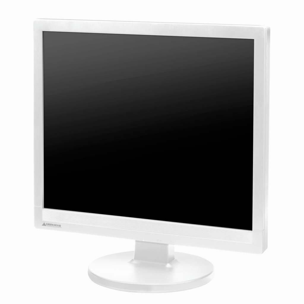 消費電力20WのLEDバックライト搭載17インチ液晶、グリーンハウス「GH-LCS17A」シリーズ