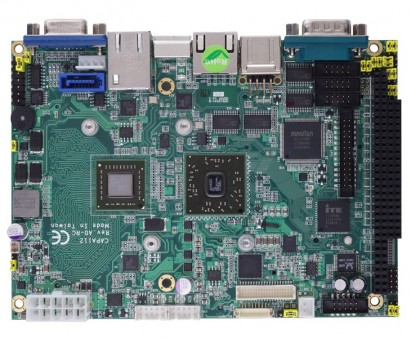 Axiomtek、AMD GシリーズAPU搭載の3.5型ファンレスSBC「CAPA112」発表