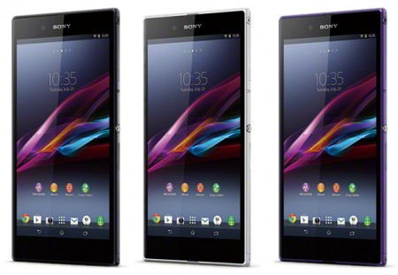 ソニー、世界最薄6.5m厚の6.4インチタブレット「Xperia Z Ultra」発表