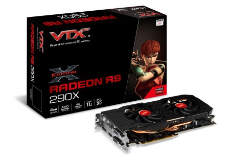 VTX3D、デュアルファンクーラーを搭載したRadeon R9 290X/290 OC「X-Edition」2モデル発表