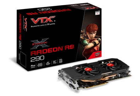 VTX3D、デュアルファンクーラーを搭載したRadeon R9 290X/290 OC「X-Edition」2モデル発表
