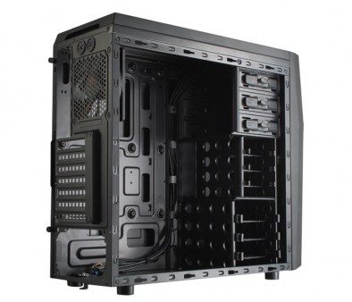 ハニカムメッシュ構造を採用するゲーミングミドルタワー、COUGAR「MX300」