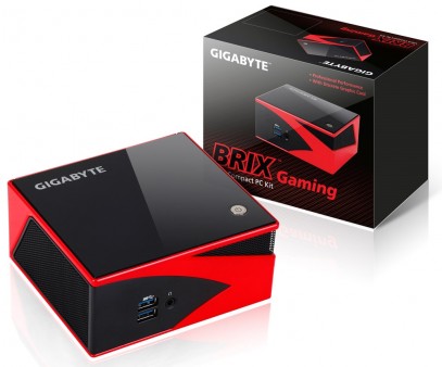 GIGABYTE、A8-5557MとR9 275M標準のゲーマー向け「BRIX」ベアボーン「GB-BXA8G-8890」