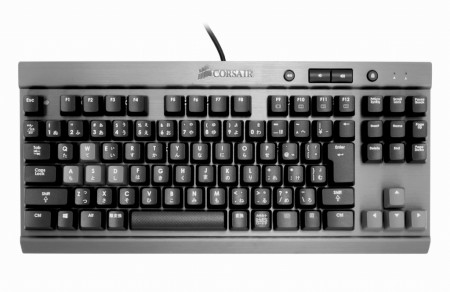 Cherry赤軸採用テンキーレスゲーミングキーボード、CORSAIR「K65 Compact」に日本語配列モデル登場