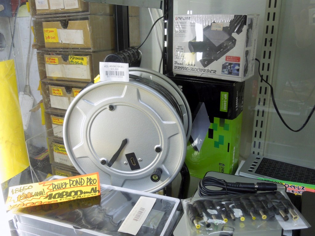 ドラム式延長HDMIケーブル