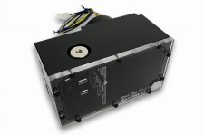 EK-BAY RES D5 ５インチベイ ポンプ一体型リザーバー EK Water Blocks、5インチベイ固定の水冷ポンプ＆リザーバー「EK-BAY