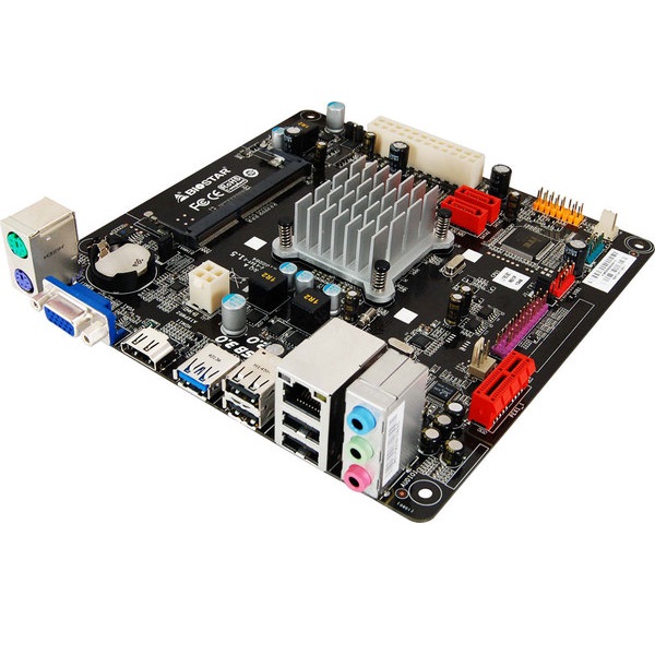 レガシーインターフェイス充実のCeleron J1800搭載Mini-ITXマザー、BIOSTAR「J1800NH」